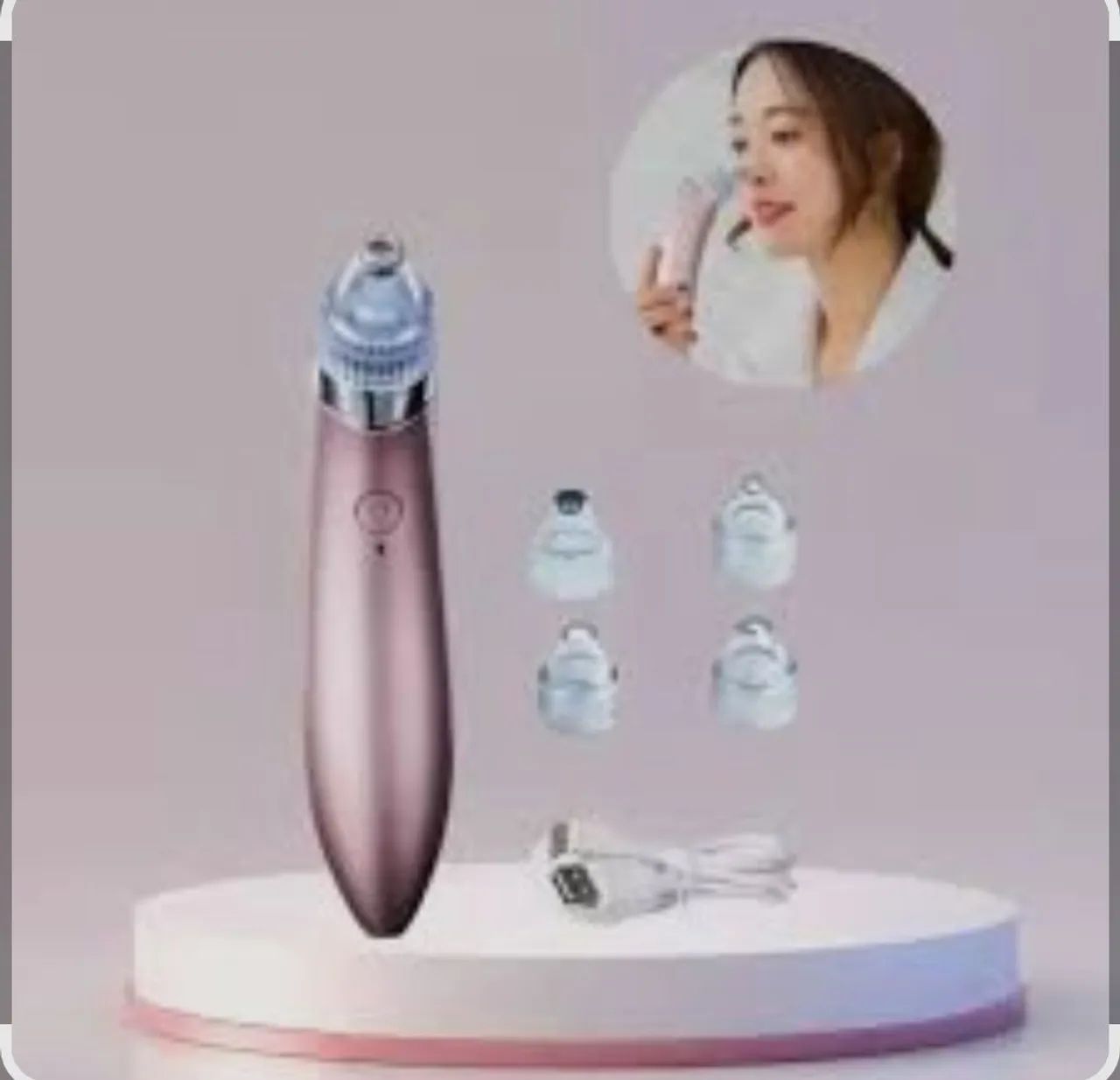 REMOVEDOR DE CRAVOS E ESPINHAS FACIAL ELÉTRICO A VÁCUO 