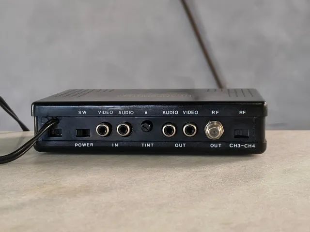 Transcoder Modulador RF Transcortec Br50 AV Retro Gaming Analógico - Foto 4