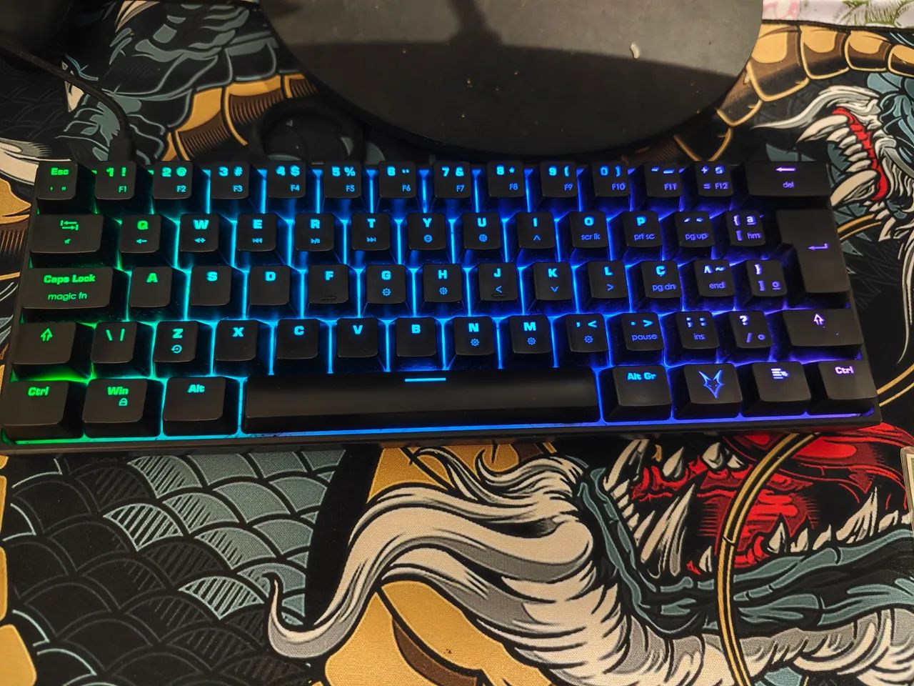 Teclado Husky Blizzard Black Edition - Foto 2