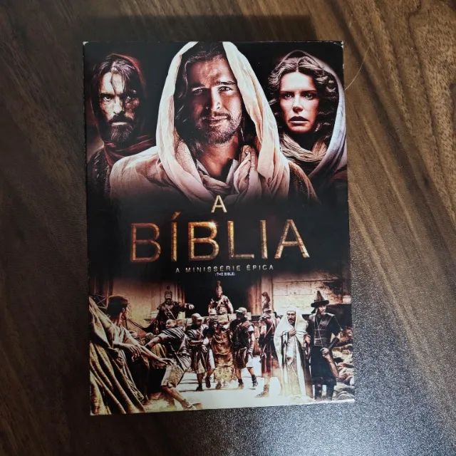 Minissérie A Bíblia (The Bible) - 4 discos - Usado original em