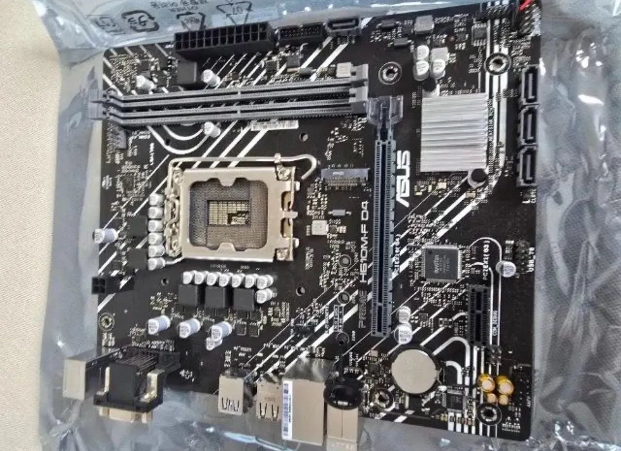 Placa Mãe Asus Prime H610M DDR4 - Foto 3