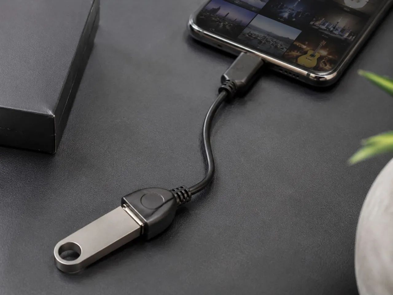 Adaptador OTG Tipo-C para USB - Foto 2