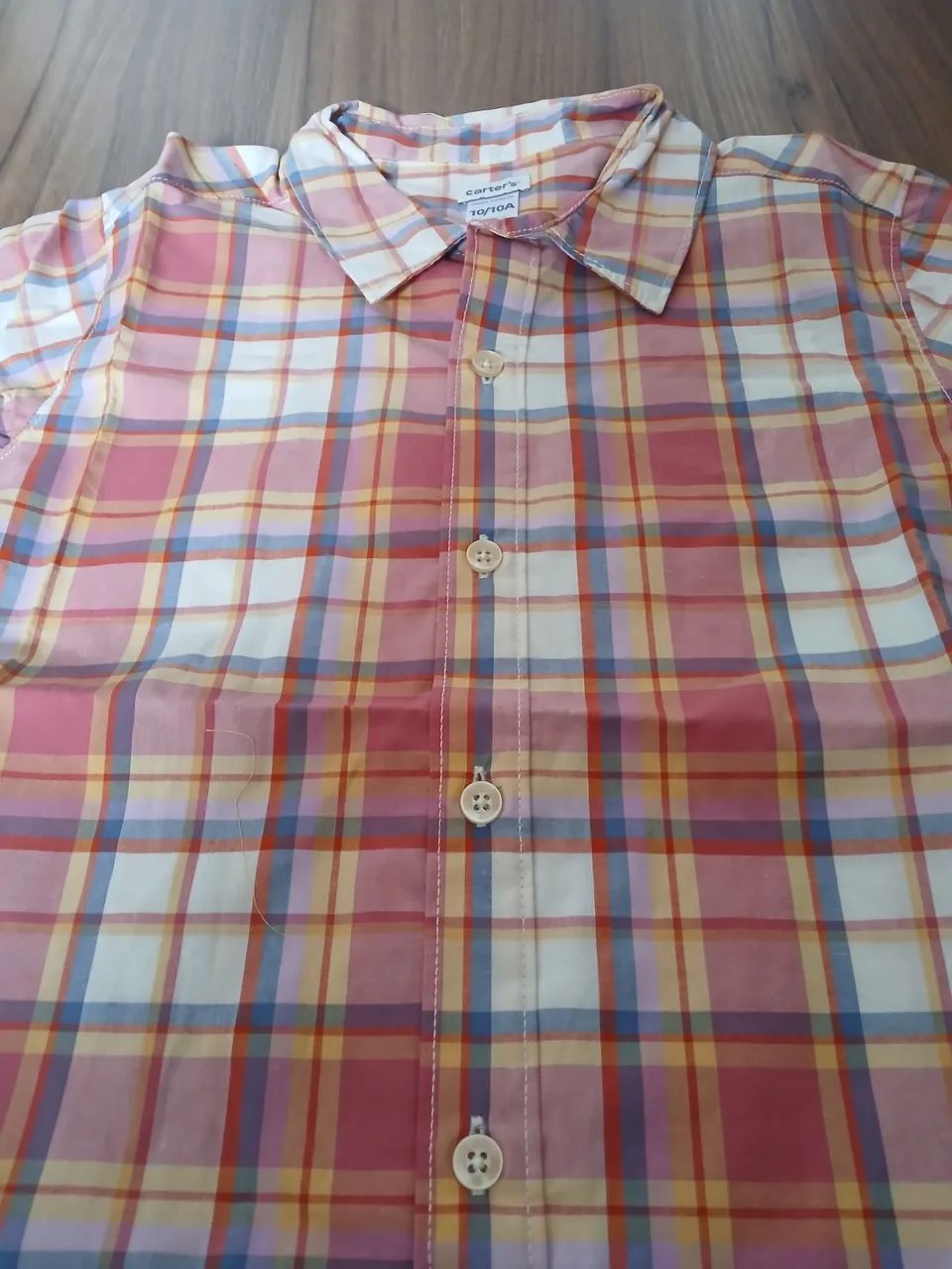 Camisa infantil Carters - Tam 10 - Foto 2