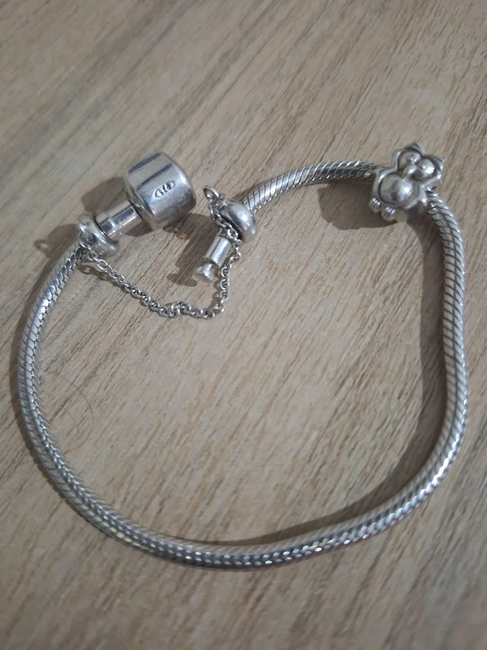 Pulseira de Prata Life Vivara original 19 cm - Foto 4