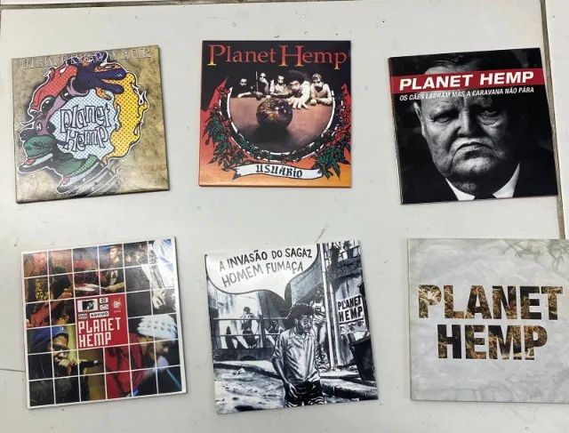 Dream5 セット CD DVD フォトブック ハンカチ　銀テープ Box Planet Hemp 5 CDs + mini livro - CDs, DVDs etc - Bom Retiro