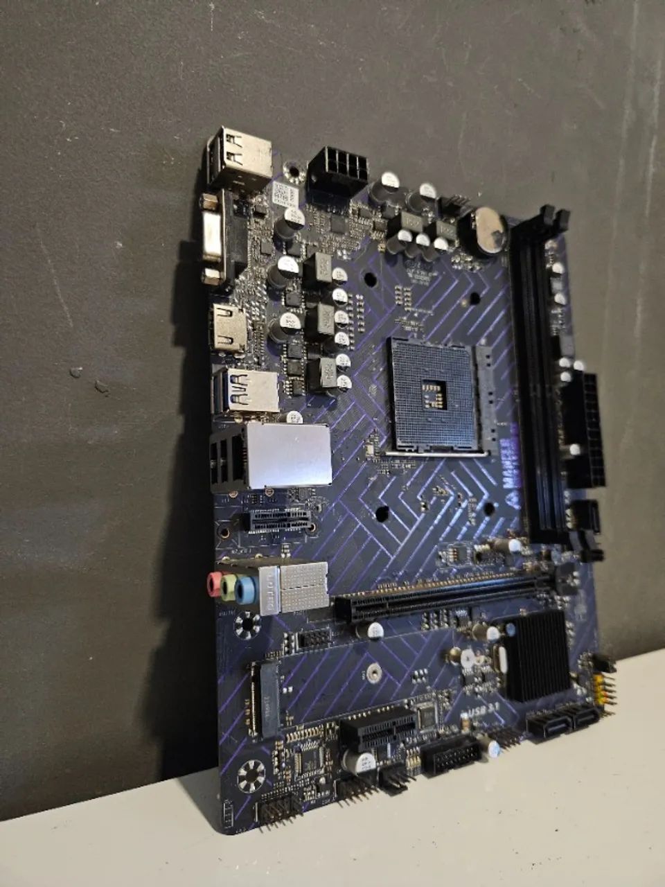 Placa Mãe A520M Revenger + Placa Mãe A520M Mancer - Foto 2