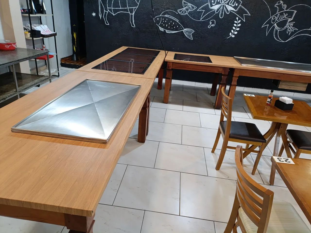 Mesas para restaurante 