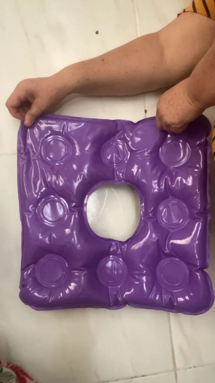 Almofada Gel Quadrada Caixa De Ovo Bioflorence Na Caixa - Foto 5