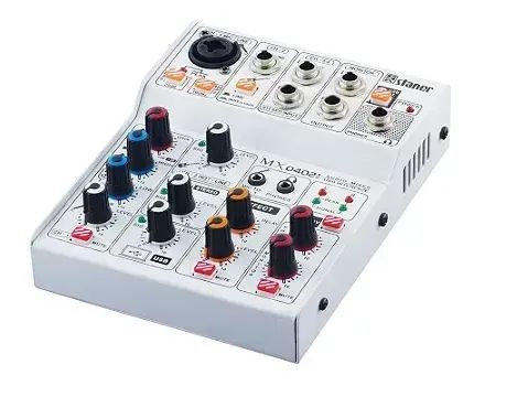 Mesa De Som Staner Mx0402i Interface De Áudio Usb