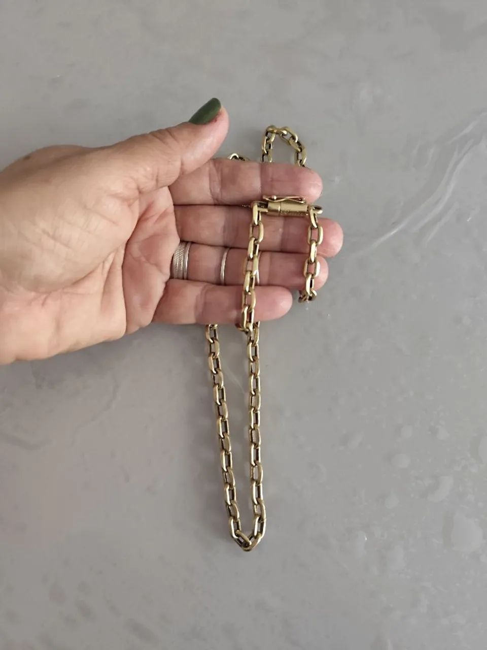Cordão de ouro 18 com 31,5 G valor 18.000,00 - Foto 4