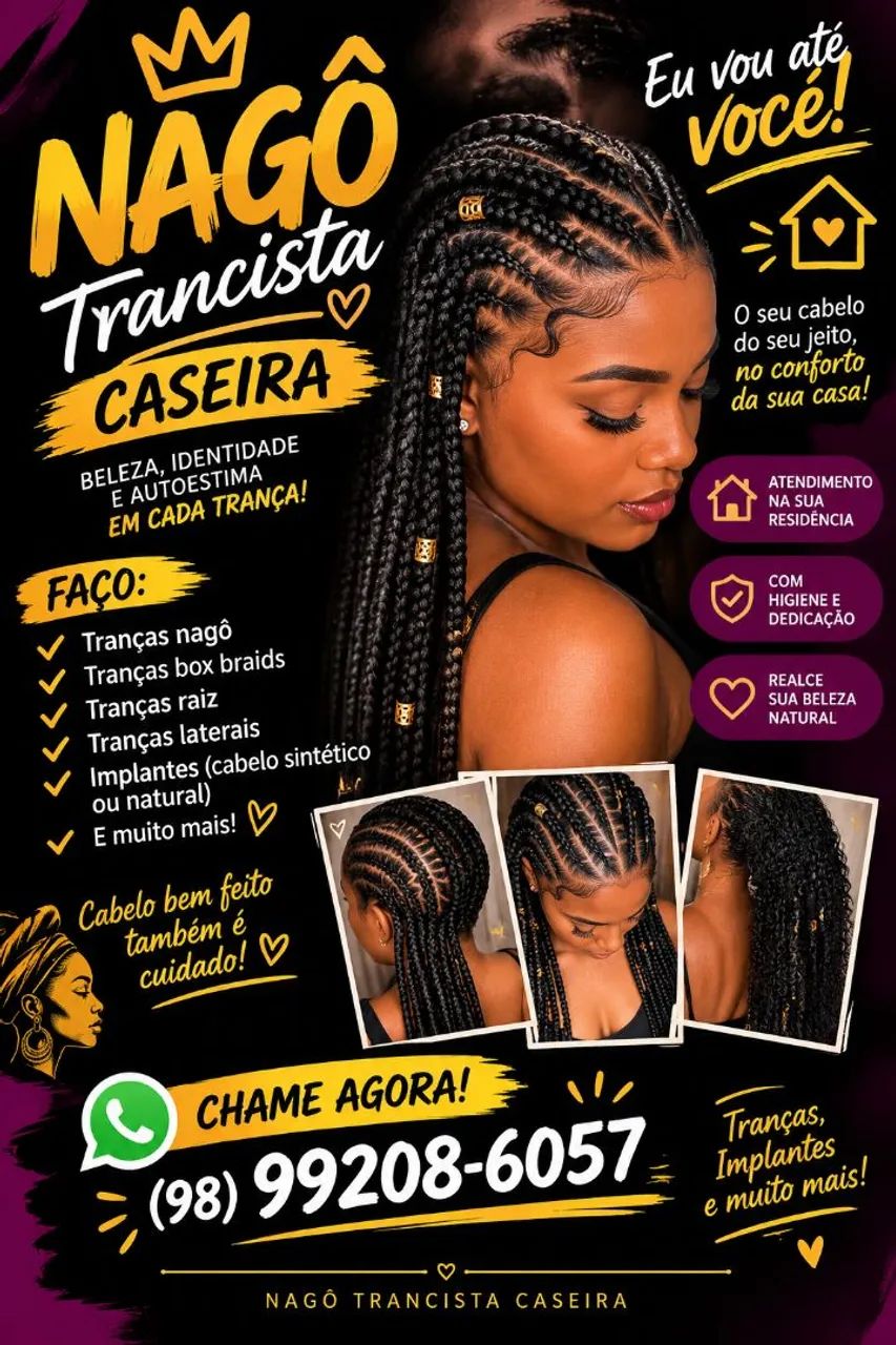 Trancista caseira!?