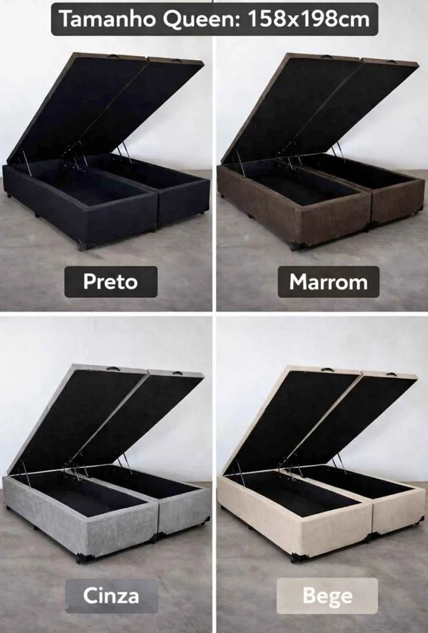 Baú Queen ou King, novos !