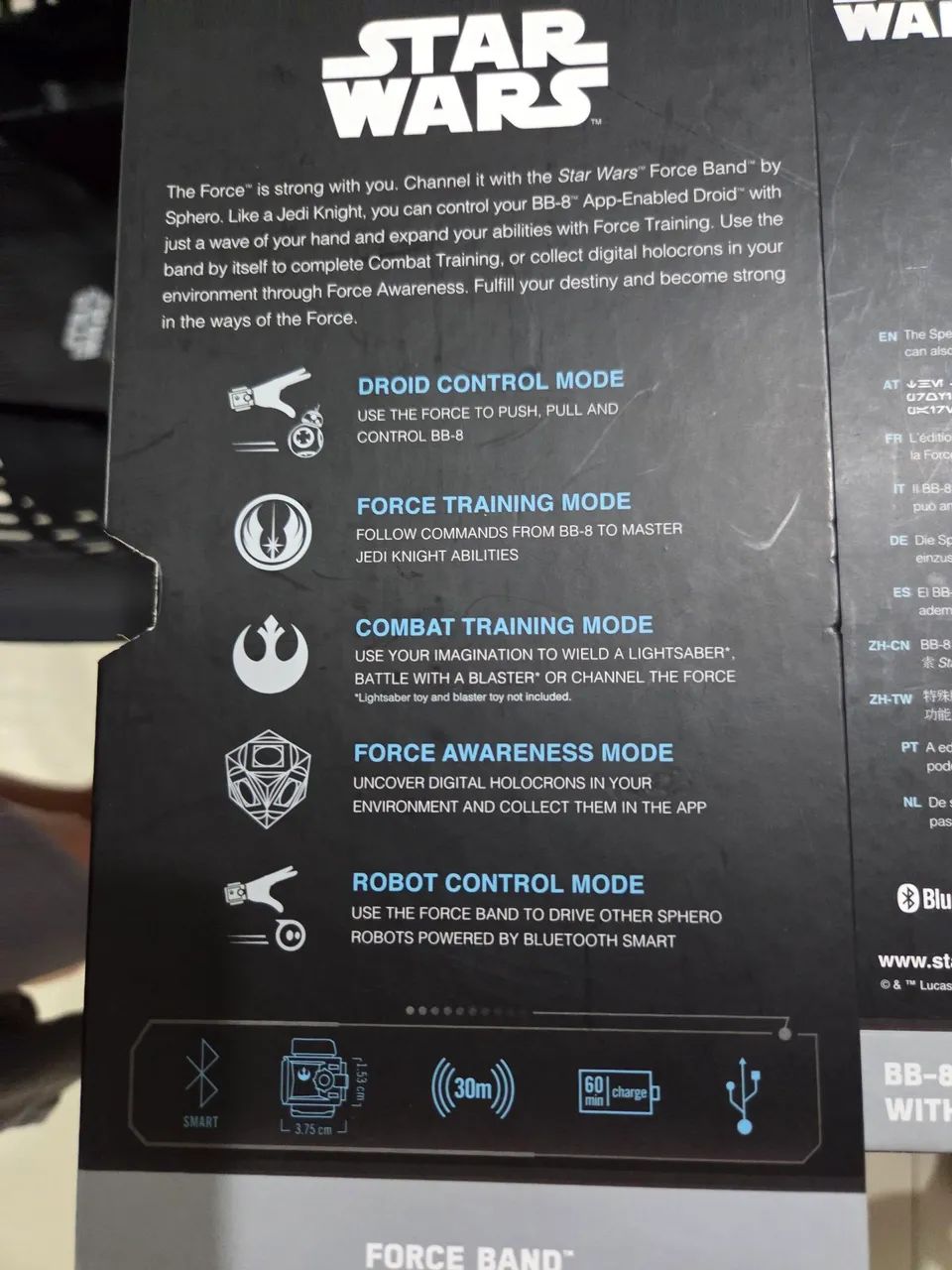 Robô Sphero BB8 Star Wars Compativel Band e Celular - Foto 5