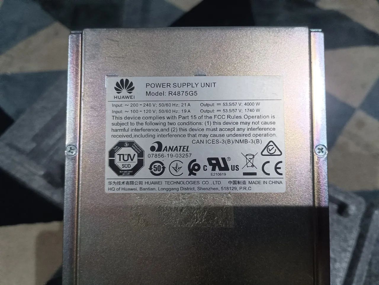 RETIFICADOR HUAWEI 75A - Foto 2