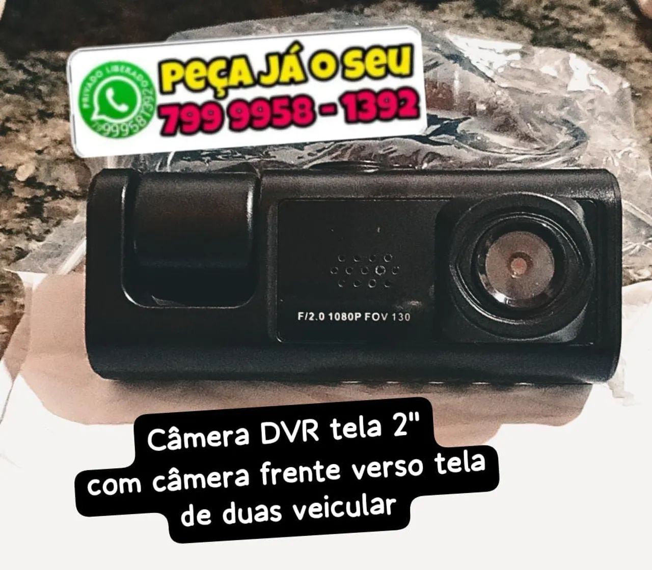 Câmera DVR veicular , proteção de estacionamento
