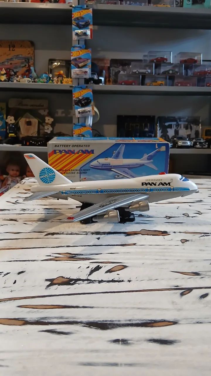 Avião Pan Am. Anos 80. Raridade - Foto 2