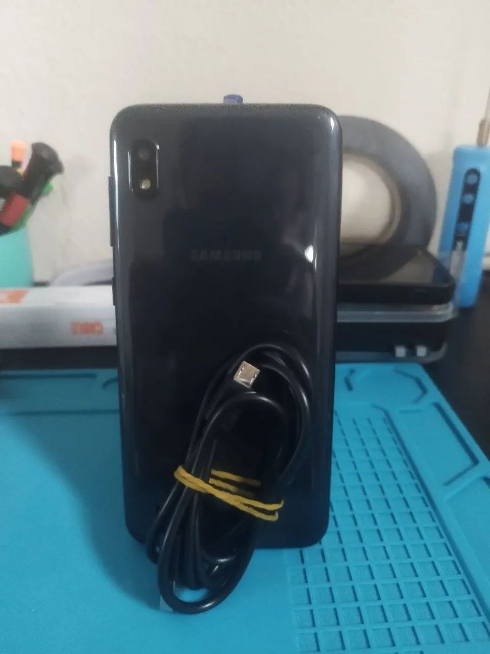 Samsung Galaxy A10 - Cor Azul - Foto 4