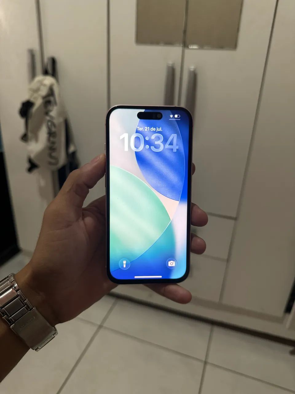 Iphone 15 rose 128gb zero - Foto 2