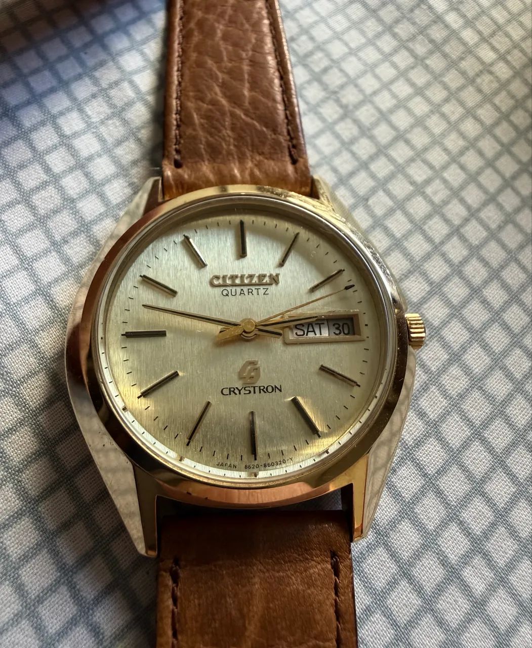 Relógio Citizen Crystron Quartz Vintage - Foto 2