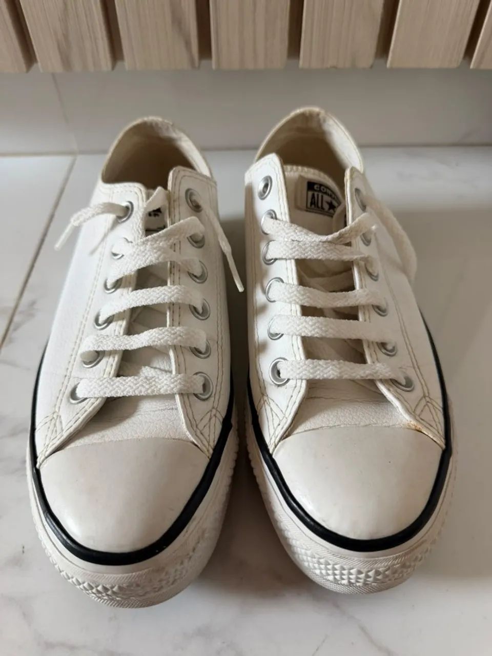 Desapego All Star Branco - 36 - Foto 4