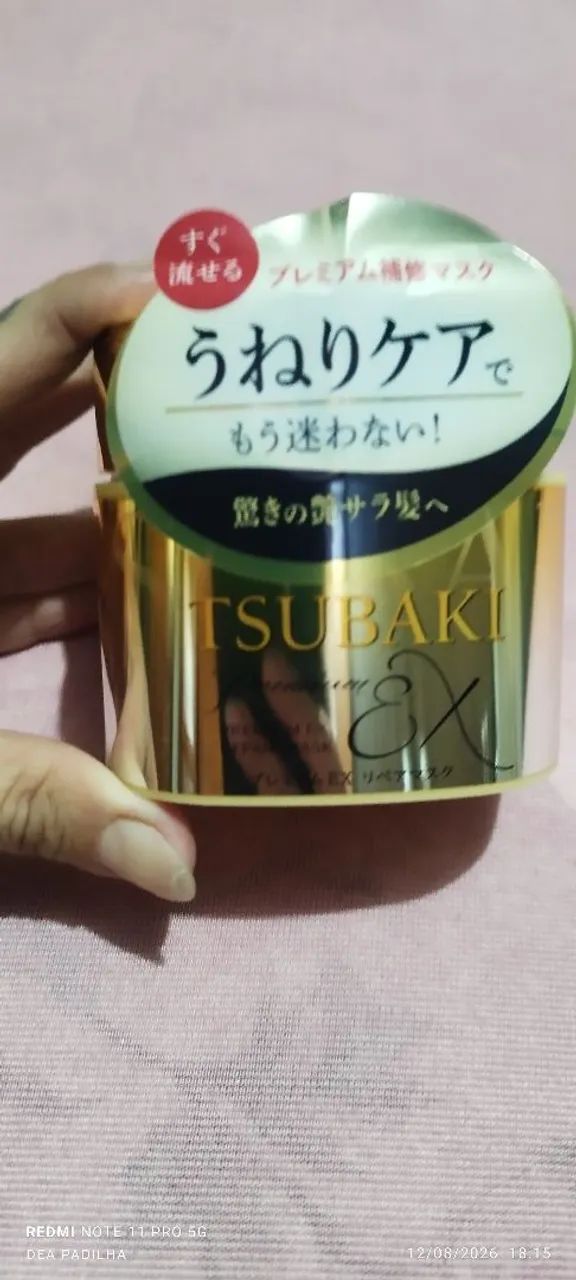 Máscara Tsubaki Dourada  - Foto 2