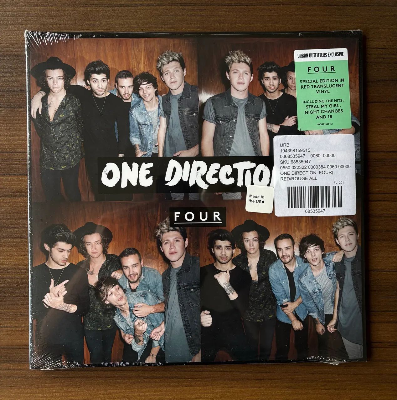One Direction Four Disco de Vinil Duplo LP 1D lacrado importado - Foto 2