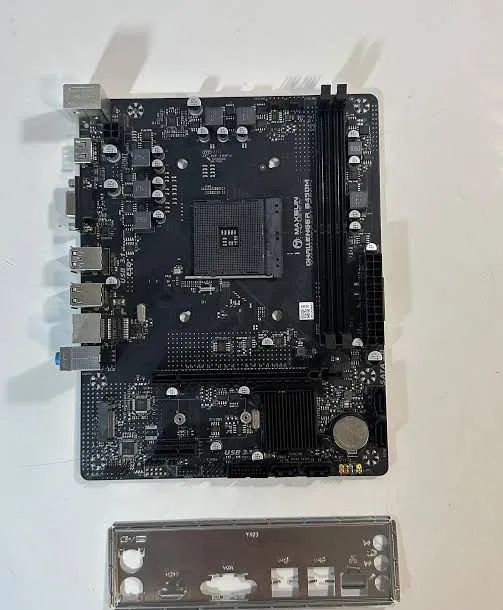 Vendo placa-mãe Maxun Challenger B-450m - Foto 2