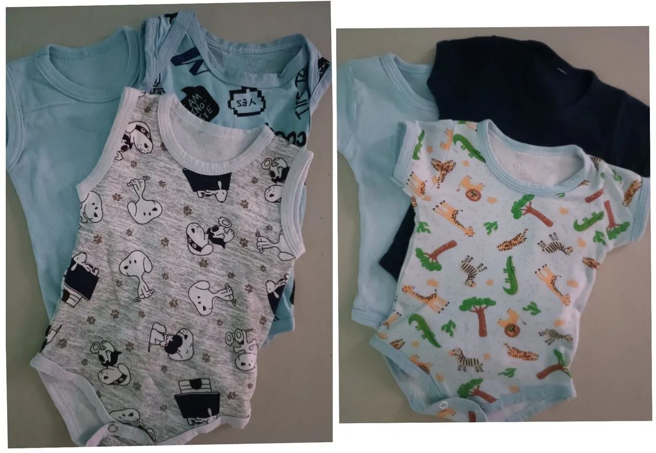 Roupa de bebê 0 a 3 M - Foto 2