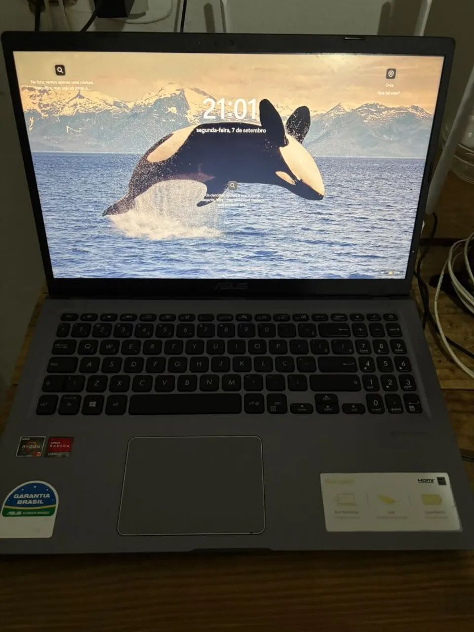 Notebook ASUS M515DA Ryzen 5, 8 GB RAM e SSD ? Ótimo estado - Foto 2