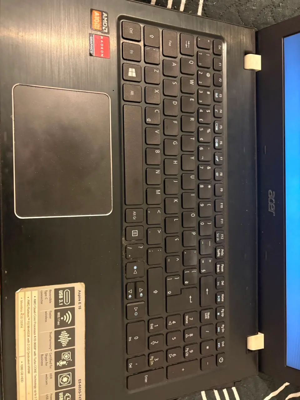 Notebook Acer Aspire E 15  - Foto 4
