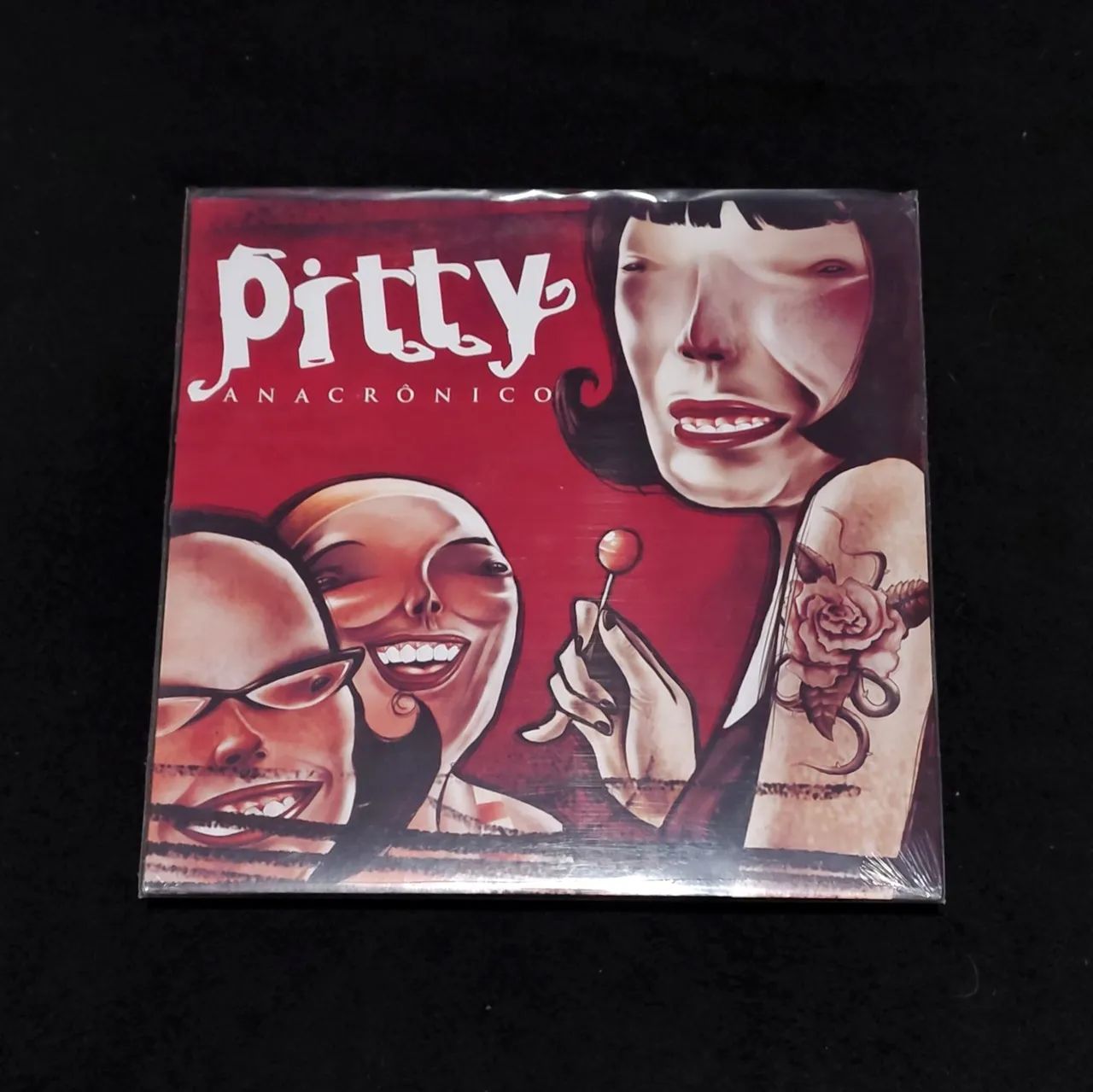 LP VINIL PITTY ANACRÔNICO VERMELHO LACRADO