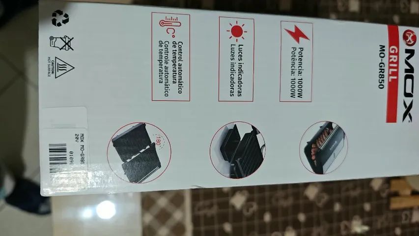 Torradeira e Grill Mox 220 volts - Foto 4