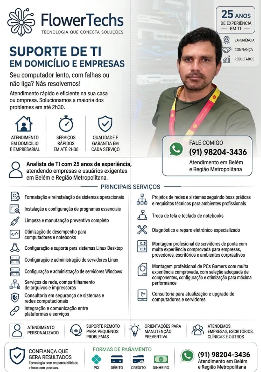 Técnico em Informática a Domicílio - Foto 2