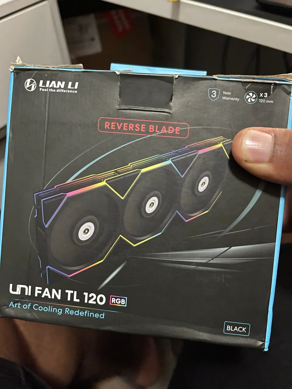 Kit fans Lian Li TL + Controladora