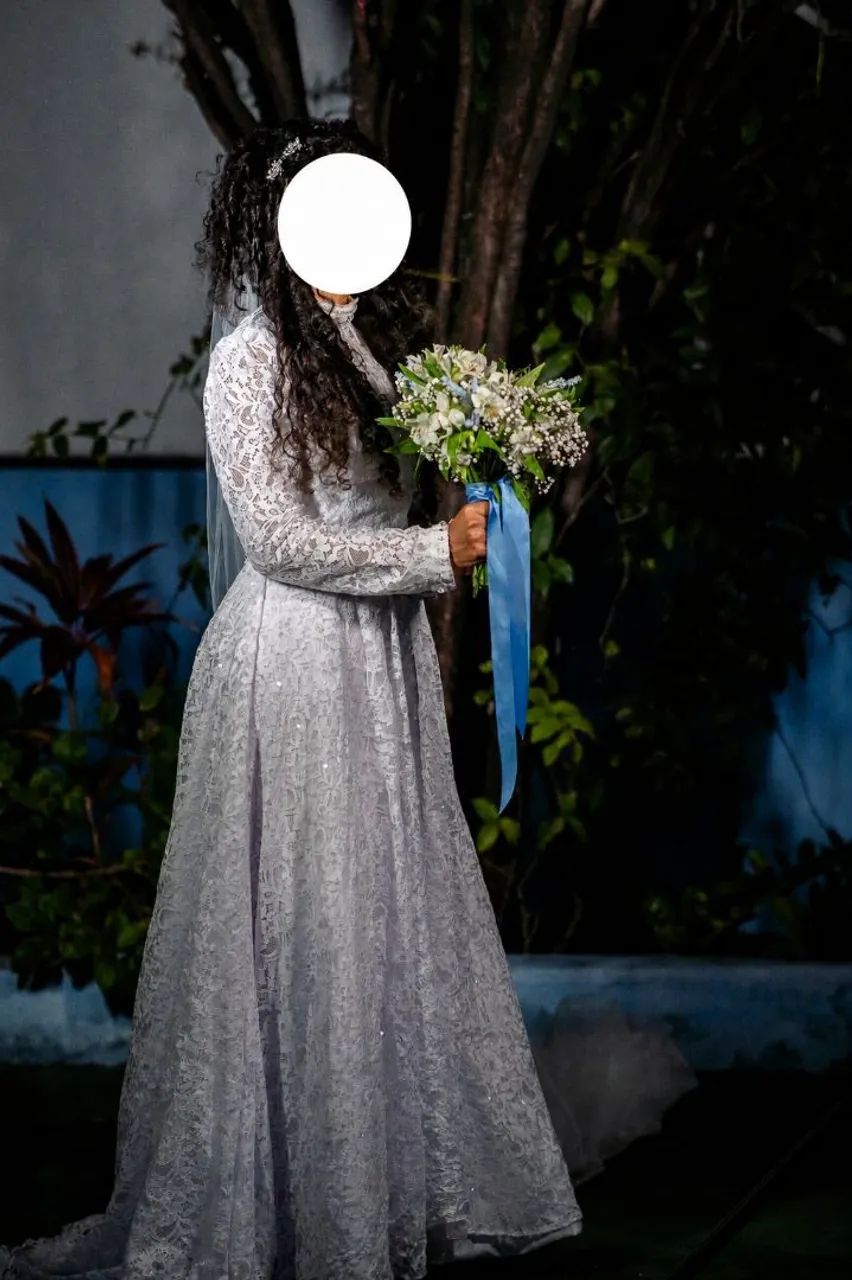 Vestido de Noiva + Grinalda  - Foto 5