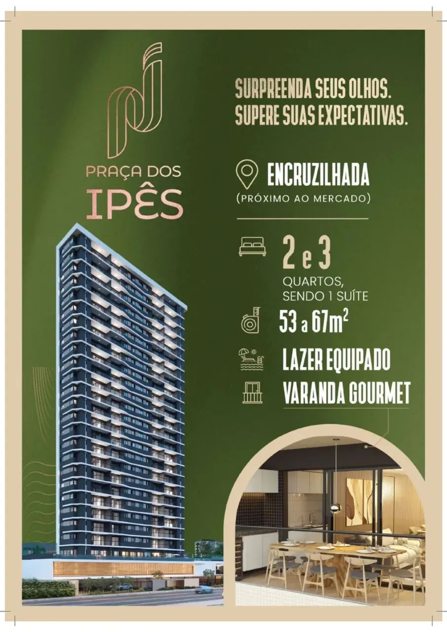 Edf. Ipês | Campo Grande | 2 e 3 Quartos | Próx. Estrada de Belém - Foto 5