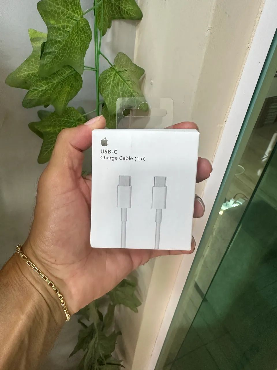 Cabo iPhone 15 16 17 Pro Max | Tipo-C para Tipo-C | 1 Metro | Entrega Imediata