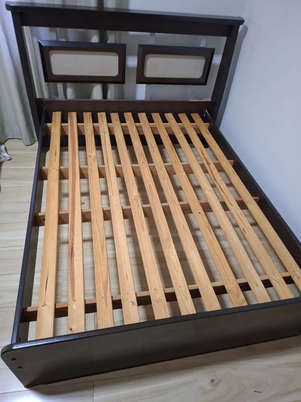 Cama casal com colchão  - Foto 2