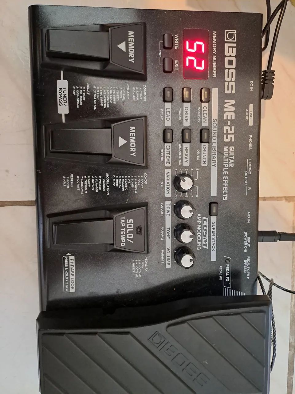 Pedaleira Boss ME 25 - Foto 4