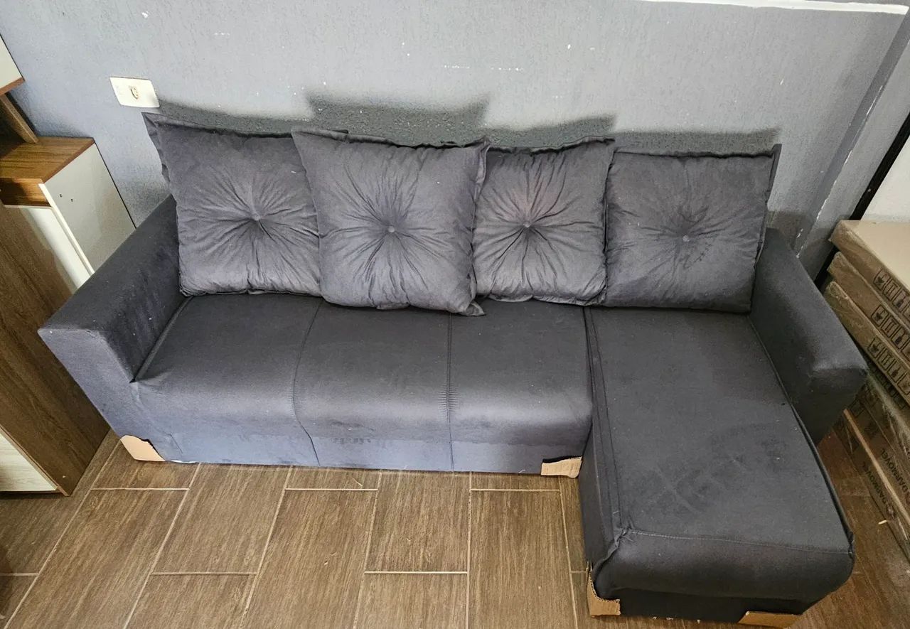 SOFA CHASE FIXO NOVO PROMOÇÃO ÚLTIMA UNIDADE - Foto 3