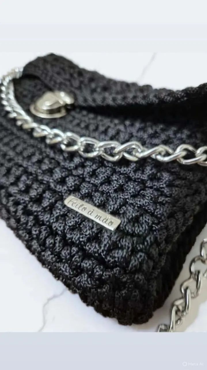Bolsa de crochê  - Foto 2