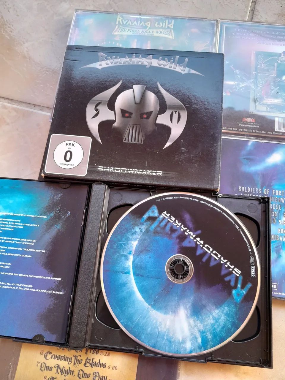 Lote CDs Running Wild - Importados e Nacionais - Excelente estado - Foto 3