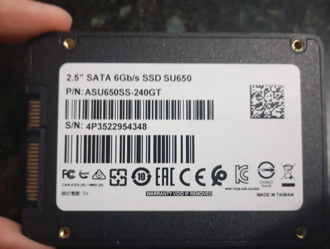 SSD SATA 256GB - Foto 2
