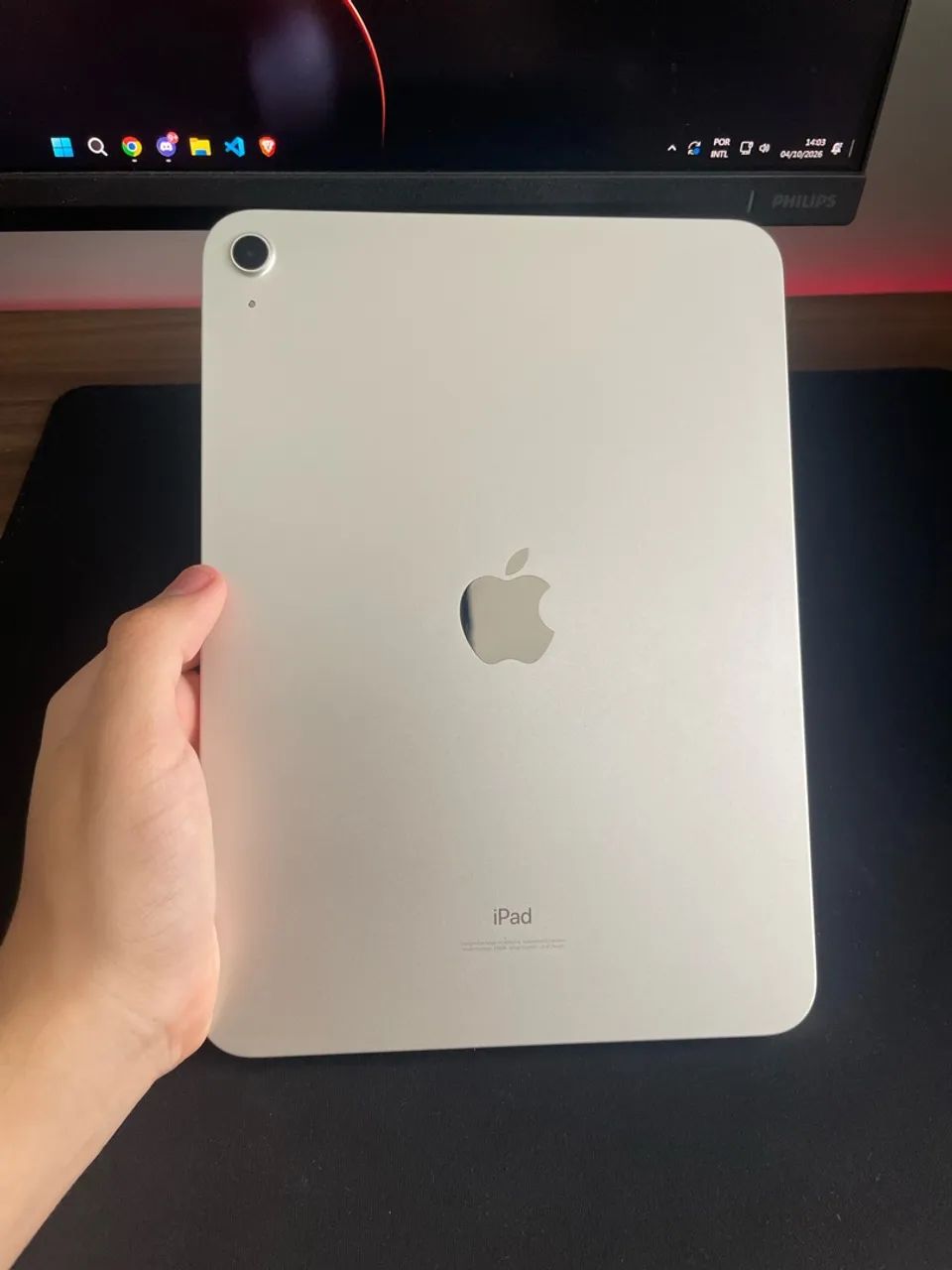 Ipad 10ª geração - 64GB silver