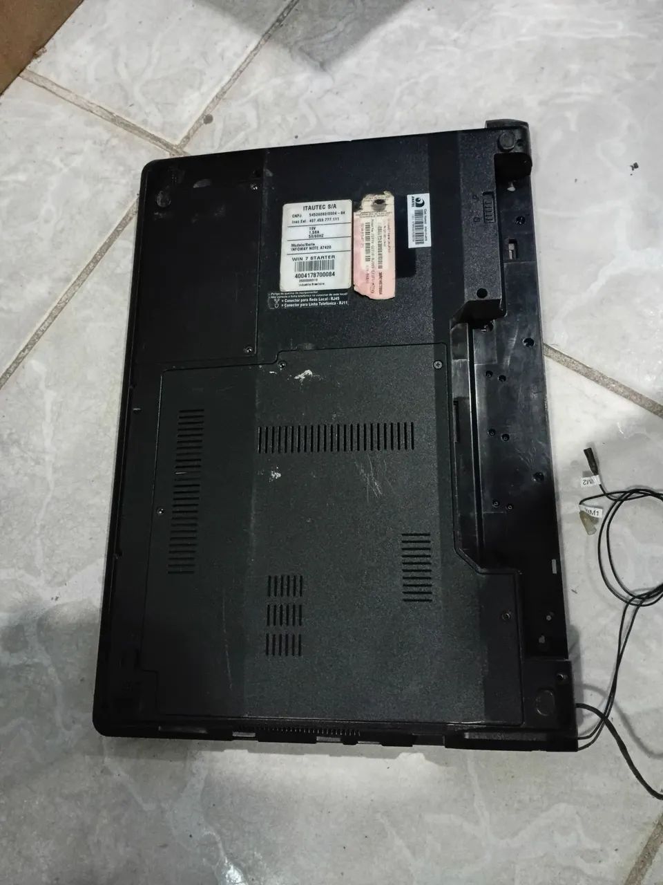 Carcaça completa notebook itautec w7420  - Foto 3