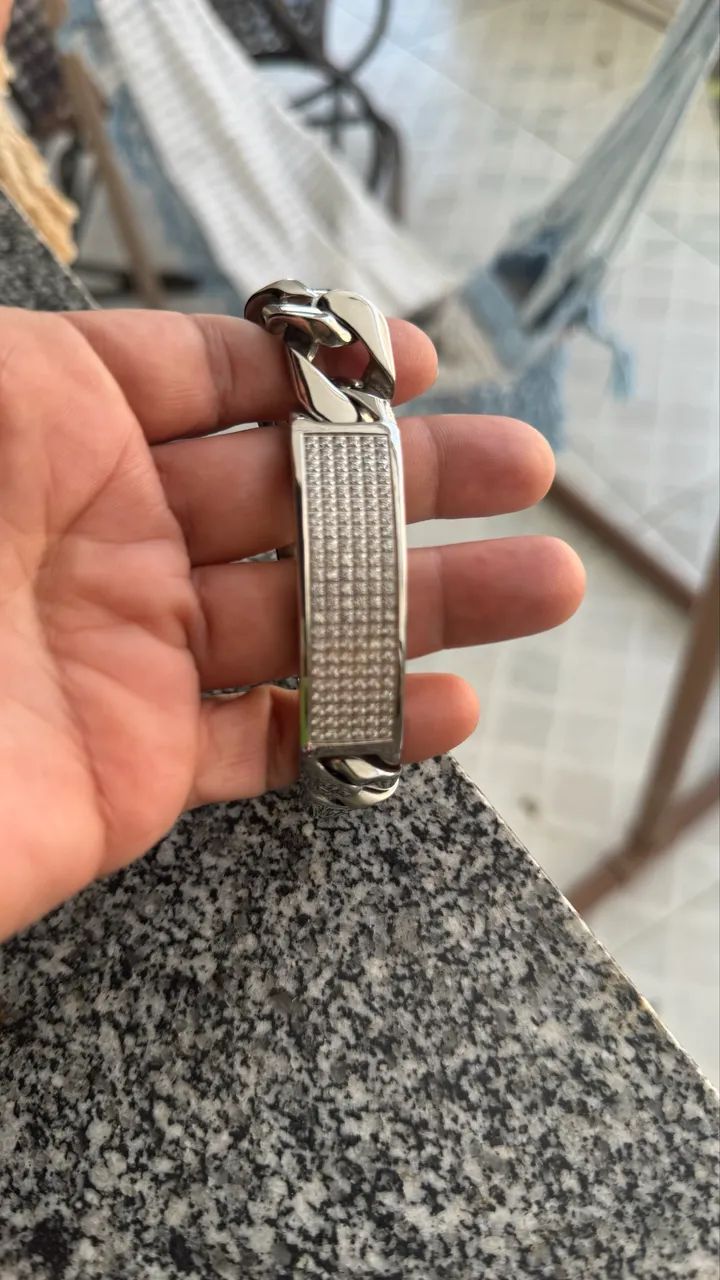 Pulseira em zircônia  - Foto 4