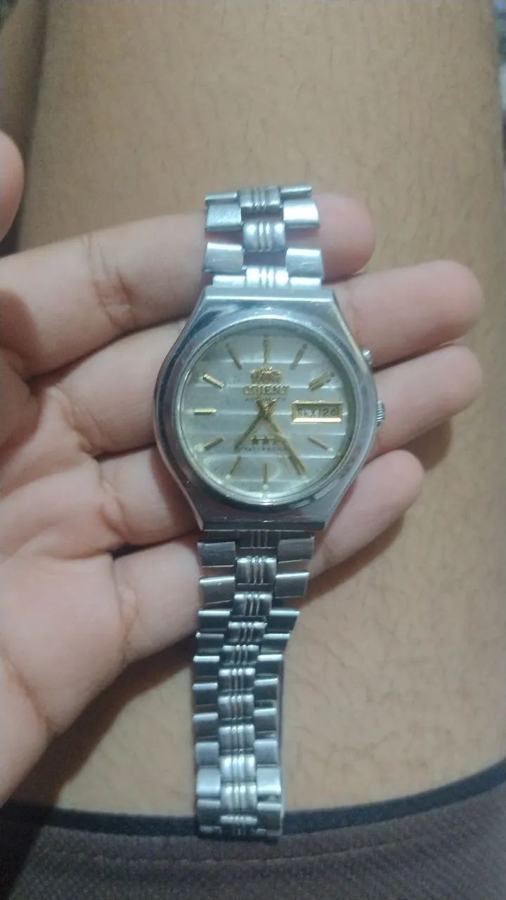 Relógio orient ,automático ,40 anos de uso relíquia  - Foto 3
