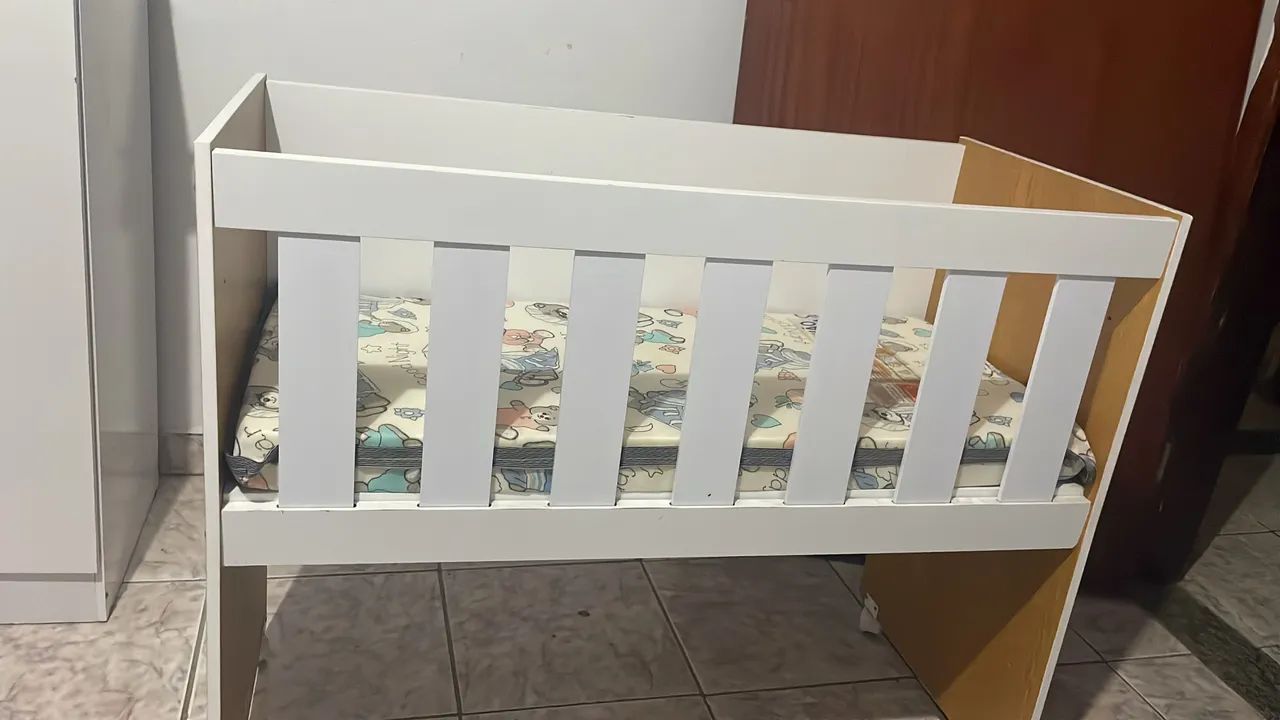 vendo mini berço , comprei mas nunca usei . em perfeito estado ! - Foto 2