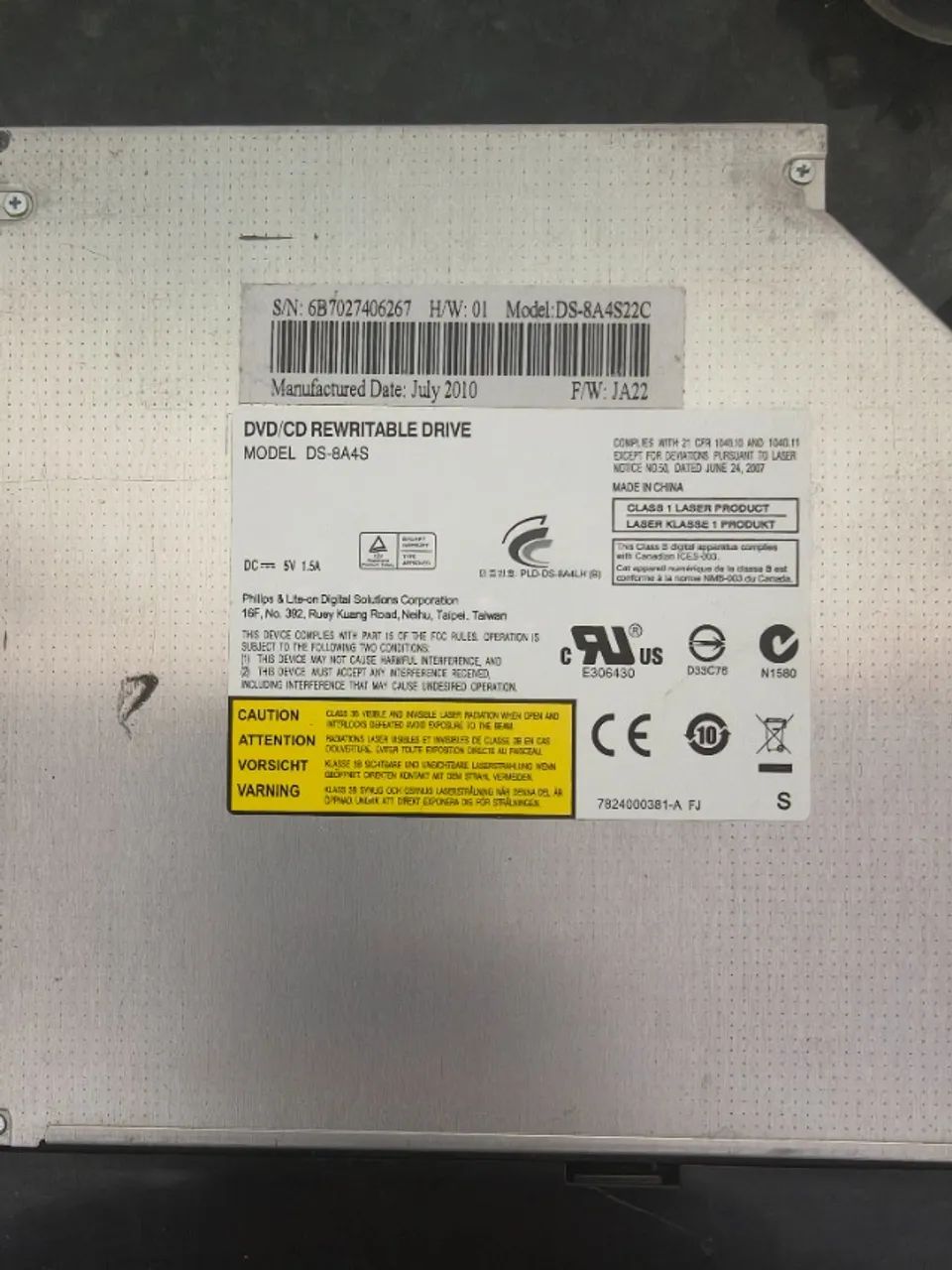 7 drives cd/dvd/Blu-ray - Foto 5