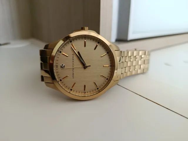 Relógio Armani Exchange - Dourado Masculino - Foto 3